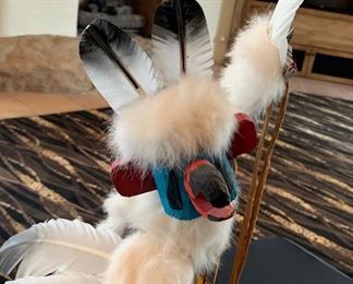 Navajo Hopi Kachina Doll Eagle Dancer Sammie Walker 2004	21x9x9	HxWxD	SC101