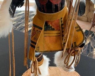 Navajo Hopi Kachina Doll Eagle Dancer Sammie Walker 2004	21x9x9	HxWxD	SC101