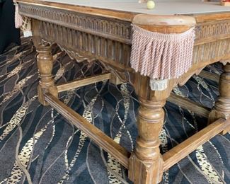 Custom Rustic Billiard Pool Table	36x52x102in	HxWxD	SC113