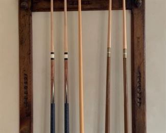 Custom Rustic Billiard Pool Table	36x52x102in	HxWxD	SC113