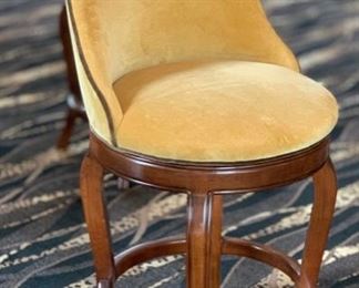 3pc Hancock & Moore Fine Furniture Swivel Stools/Chairs	41x20x22in. Seat height: 25in H	HxWxD	SC114