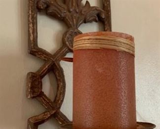 1pc Rustic Wrought Iron Candle Holder	31x8x8in	HxWxD	SC121