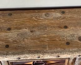 Rustic/Distressed Mexican Wormwood Outdoor Patio Sideboard	31.5x63.5x19in	HxWxD	SC138