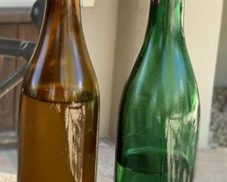 31pc Antique Schlossbrauerei Obergriesbach Flip-top Beer Bottles	11in H		SC143