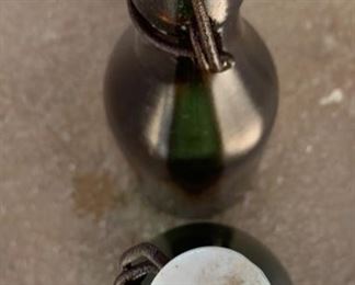 31pc Antique Schlossbrauerei Obergriesbach Flip-top Beer Bottles	11in H		SC143