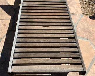 1pc Royal Teak Take Patio Lounger	32x27x78in	HxWxD	SC147
