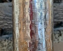 2pc Tooled Tin Candle Stands			SC160