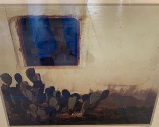 *Signed* St John's Mission Arizona Louis W Cantillo Framed photo	30x33in		SC163