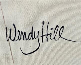 *Original* Art Wendy Hill Woman in bath	51x22in		SC166