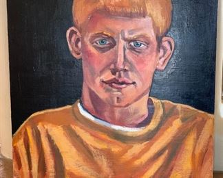 *Original* Art  Young Man Portrait	24x24		SC167