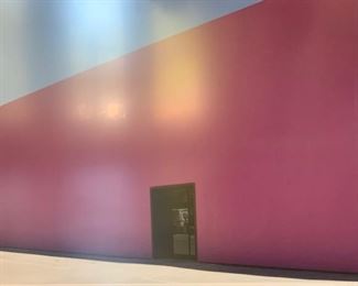 Framed Photo unsigned USPS/Purple building	27x36.5in		SC170