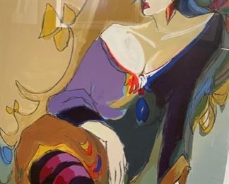 *Signed* Serigraph Isaac Maimon Monique	45x34.5in		SC174