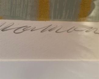 *Signed* Serigraph Isaac Maimon Monique	45x34.5in		SC174