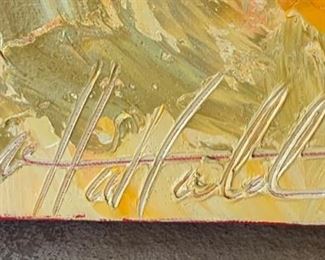 *Original* art Black Boots Cowboy signed art	48x24in		SC175