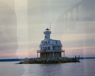 Russell Byers Lighthouse Framed Photo 2/25	27x26.5in		SC177