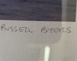 Russell Byers Lighthouse Framed Photo 2/25	27x26.5in		SC177