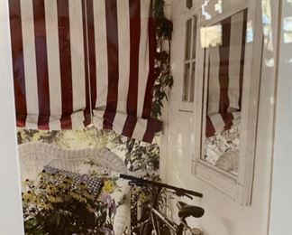 *Signed* McHugh Framed Photo Bike on Porch	21x17in		SC180