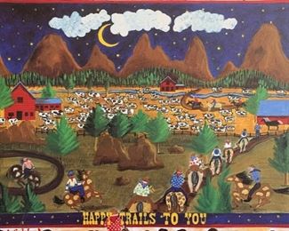 Julie Wood Happy Trails to You	23x31in		SC189