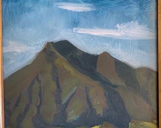 *Original* Art Mountain Scene Amy	18x18in		SC191