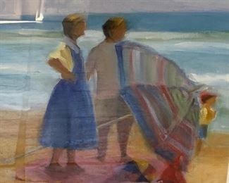 *Original* Art Sandra M. Gorman Beach Umbrella	19x25in		SC197