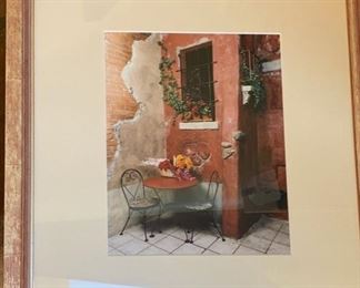 *Signed* Michael Stipek The Cafe Framed Photo	19x16.5in		SC201