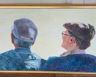 *Original* Art Wendy Hill 2 Friends	19x31.5in		SC203