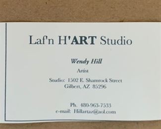 *Original* Art Wendy Hill 2 Friends	19x31.5in		SC203