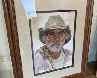 *Original* Art Victor Martinez Bautista Colca-Peru Cowboy	15x20.5in		SC204