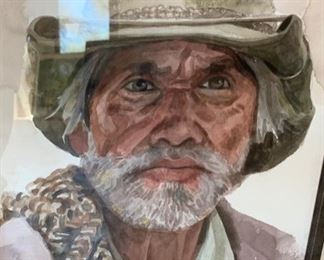 *Original* Art Victor Martinez Bautista Colca-Peru Cowboy	15x20.5in		SC204