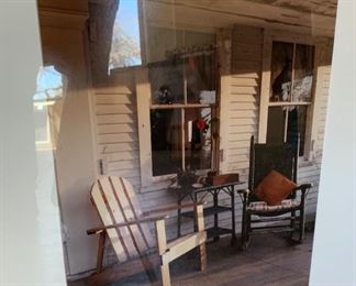 Framed Photo Chairs on Porch	23.5X19in		SC205