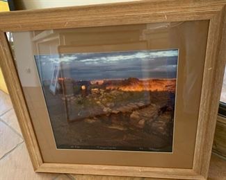 *Signed* R Brewer Canyonlands Framed Photo 5/25	36.5x40in		SC206