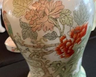 2pc Chinese Foo Dog Ginger Jars PAIR	19in H x 10in diameter at widest		SC213