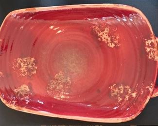 XL Fortunata Tuscany Italy Lg Pottery Tray	4.5x25x14in	HxWxD	SC214