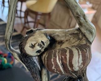 *Signed* Artist made Woman Statue/Bud Vase Amy Kandall	23in H		SC222