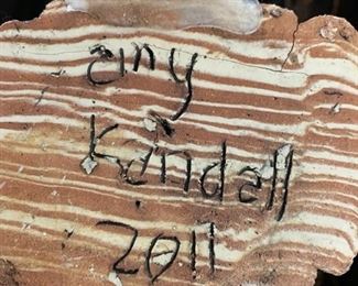 *Signed* Artist made Woman Statue/Bud Vase Amy Kandall	23in H		SC222