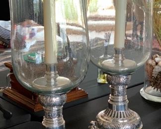 2pc dupuis Mexico centerpiece candle Holders Polished	26in H x 10in Diameter		SC229