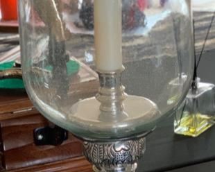 2pc dupuis Mexico centerpiece candle Holders Polished	26in H x 10in Diameter		SC229