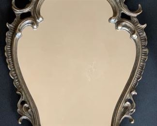 Italy Bronze Hanging Mirror	19x11in		SC238