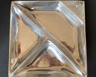 Holland Boone Polished Pewter Divided Dish	1.5x10.5x10.25	HxWxD	SC242