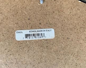 Italy Bronze Round Hanging Mirror	16x14		SC243