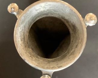 *Signed* Artist Made Polished Silver-Tone Vase	7x2.5x2.5in	HxWxD	SC248