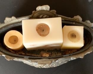 Italy Large Cast Metal Centerpiece Bowl	8.5x25x9in	HxWxD	SC250