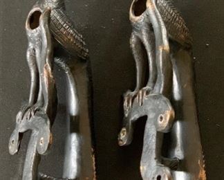 2pc Cast Bronze Pheasant Door Handles	11x4x3.25in	HxWxD	SC258