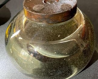 Jan Barboglio Art Glass Bowl	3.25x 5.35in Diameter		SC265