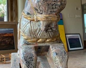Rustic Wood Rocking Horse	31x14x43in	HxWxD	SC272