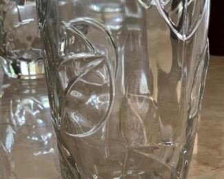 18pc Leaf Pattern Glass Set			SC276