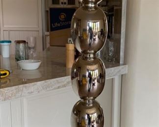 Polished Chrome Bead Floor Lamp	 62in		SC278