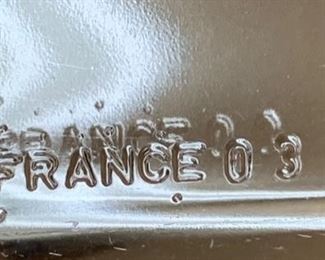 3pc arcoroc France Octogon Plates			SC284