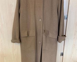 Hilary Radley Wool Hooded Coat	Size 8		AF107