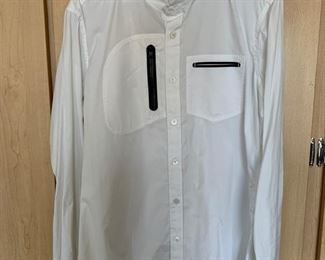 Yohji Yamamoto Men’s Button Up Shirt	Medium		AF103